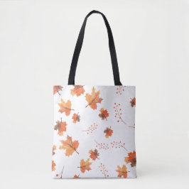 Eleganter Herbst Weiß Tasche
