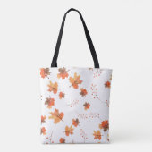 Eleganter Herbst Weiß Tasche (Rückseite)
