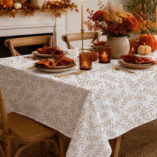 Eleganter Herbstleaves Erntedank Tablecloth Tischdecke