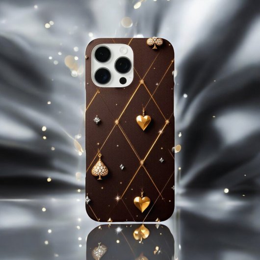 Eleganter Herz- und Diamantenschützer Case-Mate iPhone Hülle