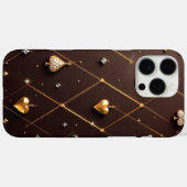 Eleganter Herz- und Diamantenschützer Case-Mate iPhone Hülle (Rückseite (Horizontal))