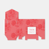 Eleganter Hibiskus Hochzeit Geschenkschachtel (Ungefaltet)