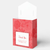 Eleganter Hibiskus Hochzeit Geschenkschachtel (Geöffnet)