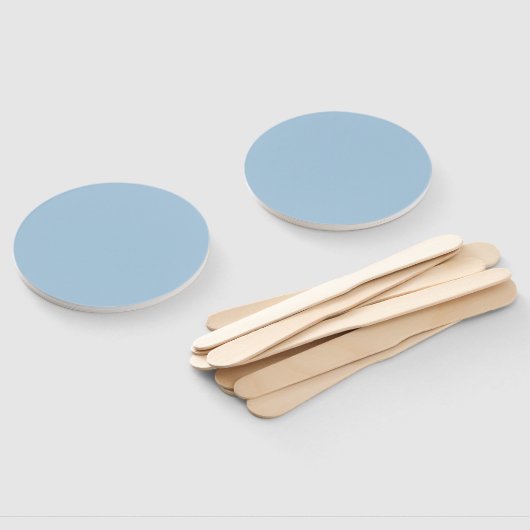 Eleganter Himmelblauer Fächer (Non-assembled)