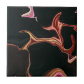 Eleganter Hintergrund aus schwarzem Marmor Fliese (Vorderseite)