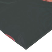 Eleganter Hintergrund aus schwarzem Marmor Kurzer Tischläufer (Ecke)