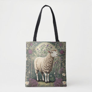 Eleganter Hintergrund der Schaflavendel Tasche
