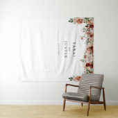 Eleganter Hintergrund für botanische Hochzeiten im Wandteppich (Beispiel (Horizontal))