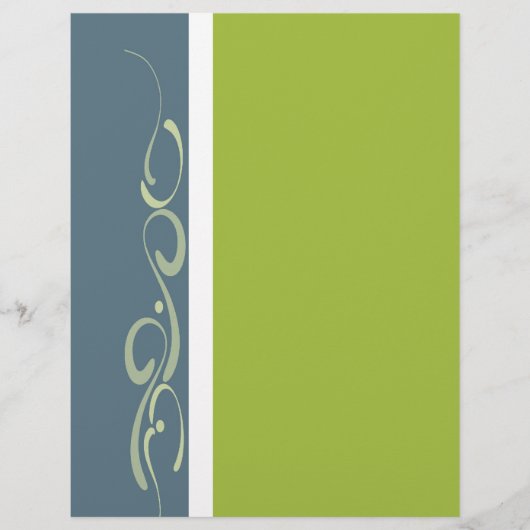 Eleganter Hintergrund für den leeren Flyer (Vorne)