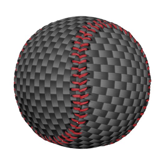 Eleganter Hintergrund für die Carbon Fibre Print Baseball (Schrägansicht)