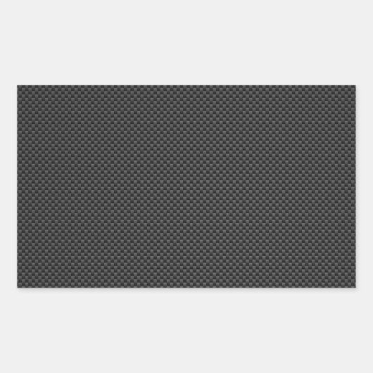Eleganter Hintergrund für Schwarzweißfaser-Printme Rechteckiger Aufkleber (Vorderseite)