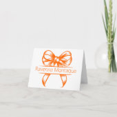 Eleganter Hochzeitsbogen Chic Sunset Orange Dekor (Vorderseite)