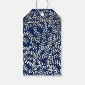 Eleganter Hochzeitsempfang Geschenkanhänger (Rückseite)