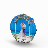 Eleganter Hochzeitsheim-Foto-Foto Fotoblock (Rechts)