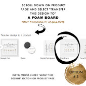 Eleganter Hochzeitsszenario-Empfang Poster