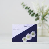 Eleganter Hochzeitstisch Platzkarte (Stehend Vorderseite)