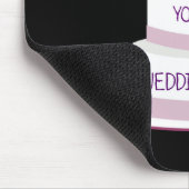 Eleganter Hochzeitstorte Mousepad (Ecke)