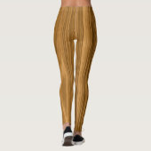 Eleganter Holzkornstil Leggings (Rückseite)