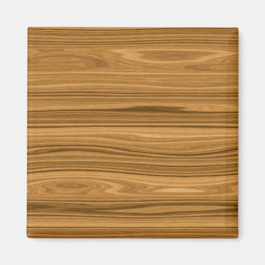 Eleganter Holzkornstil Magnet (Vorne)