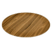 Eleganter Holzkornstil Schneidebrett (Ecke)