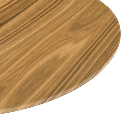 Eleganter Holzkornstil Schneidebrett (Ecke)