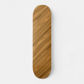 Eleganter Holzkornstil Skateboard (Vorderseite)