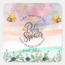 Eleganter Honigbienen-Babyshower-Party-Dekorations