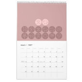 Eleganter Horoskop-Kalender Kalender (Mär 2027)