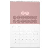 Eleganter Horoskop-Kalender Kalender (Feb 2027)
