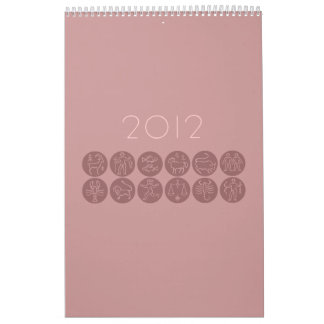 Eleganter Horoskop-Kalender Kalender
