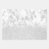 Eleganter hübscher Gradientenmarmor Geschenkpapier Set (Vorderseite 2)