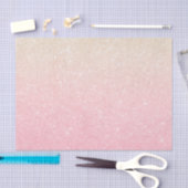 Eleganter hübscher Gürtelgradientengold-Glitzer Seidenpapier (Handwerk)