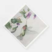 Eleganter Hummingbird Garden Serviette (Ecke)