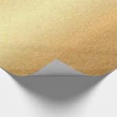 Eleganter Imitat-GoldGlitzer-modernes goldenes Geschenkpapier (Ecke)
