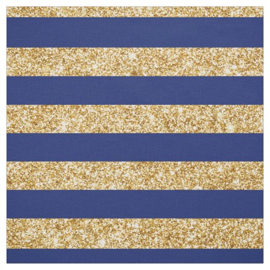 Eleganter Imitat-GoldGlitzer und blauer Stoff (Muster)