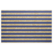 Eleganter Imitat-GoldGlitzer und blauer Stoff (Fat Quarter (45,7 x 55,9 cm))