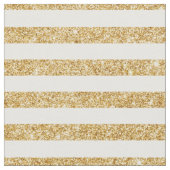 Eleganter Imitat-GoldGlitzer und weißes Stoff (Nahaufnahme)