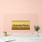 Eleganter Individuelle Name Acrylschild (Hochzeit)