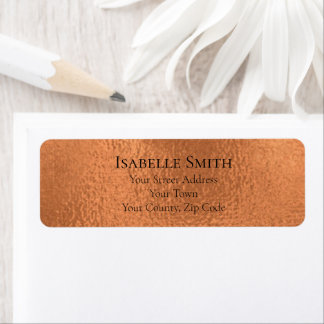 Eleganter Individuelle Name-Adressaufkleber