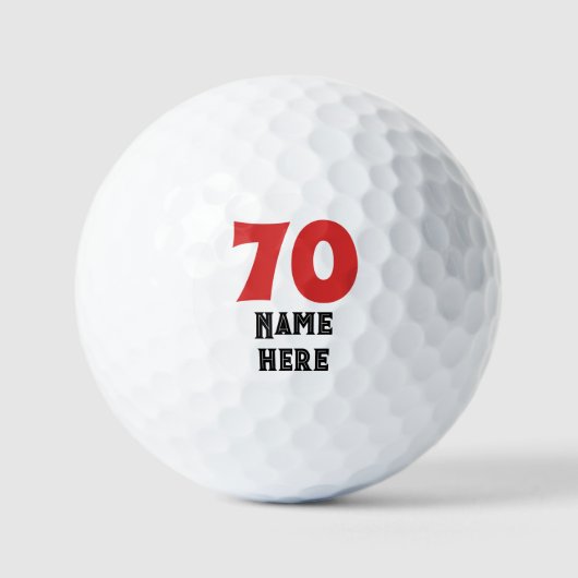 Eleganter Individuelle Name beste Granddad Golf Ba Golfball (Vorderseite)