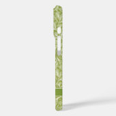 Eleganter Individuelle Name Green Botanical Case-Mate iPhone Hülle (Rückseite / Links)
