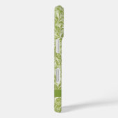 Eleganter Individuelle Name Green Botanical Case-Mate iPhone Hülle (Rückseite / Rechts)