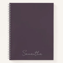 Eleganter Individuelle Name Lila Taupe