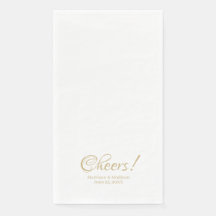 Eleganter individuelle Name-Text Hochzeit