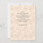 Eleganter, individueller Brief an Mama Beige Mutte (Rückseite)