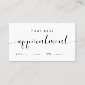 Eleganter, individueller Gesundheitszustand berufl Terminkarte (Vorderseite)