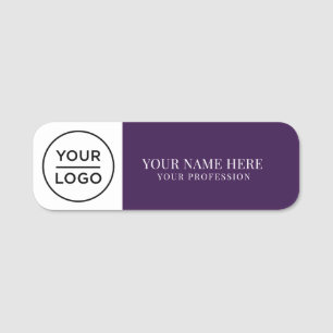 Eleganter individueller Logo-Mitarbeiter magnetisc Namensschild