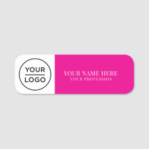 Eleganter individueller Logo-Mitarbeiter magnetisc Namensschild