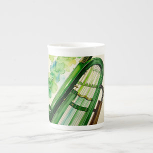 Eleganter Irish Harp Cup - Celtic Music & Heritage Porzellantasse