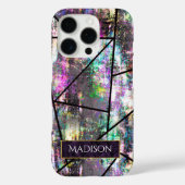 Eleganter irisierender geistlicher Glitzer Case-Mate iPhone Hülle (Rückseite)